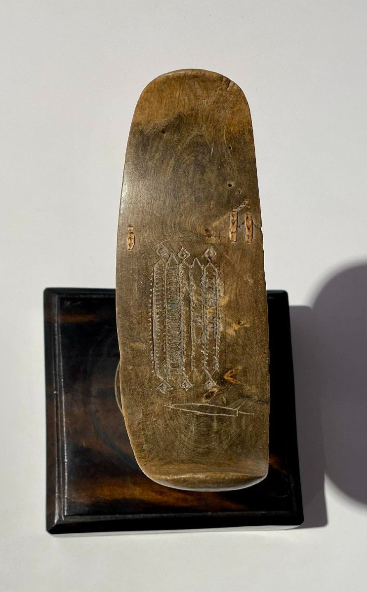 Headrest / Neckrest From The Boni Tribe Somalia Late 19th Century African Art-photo-6