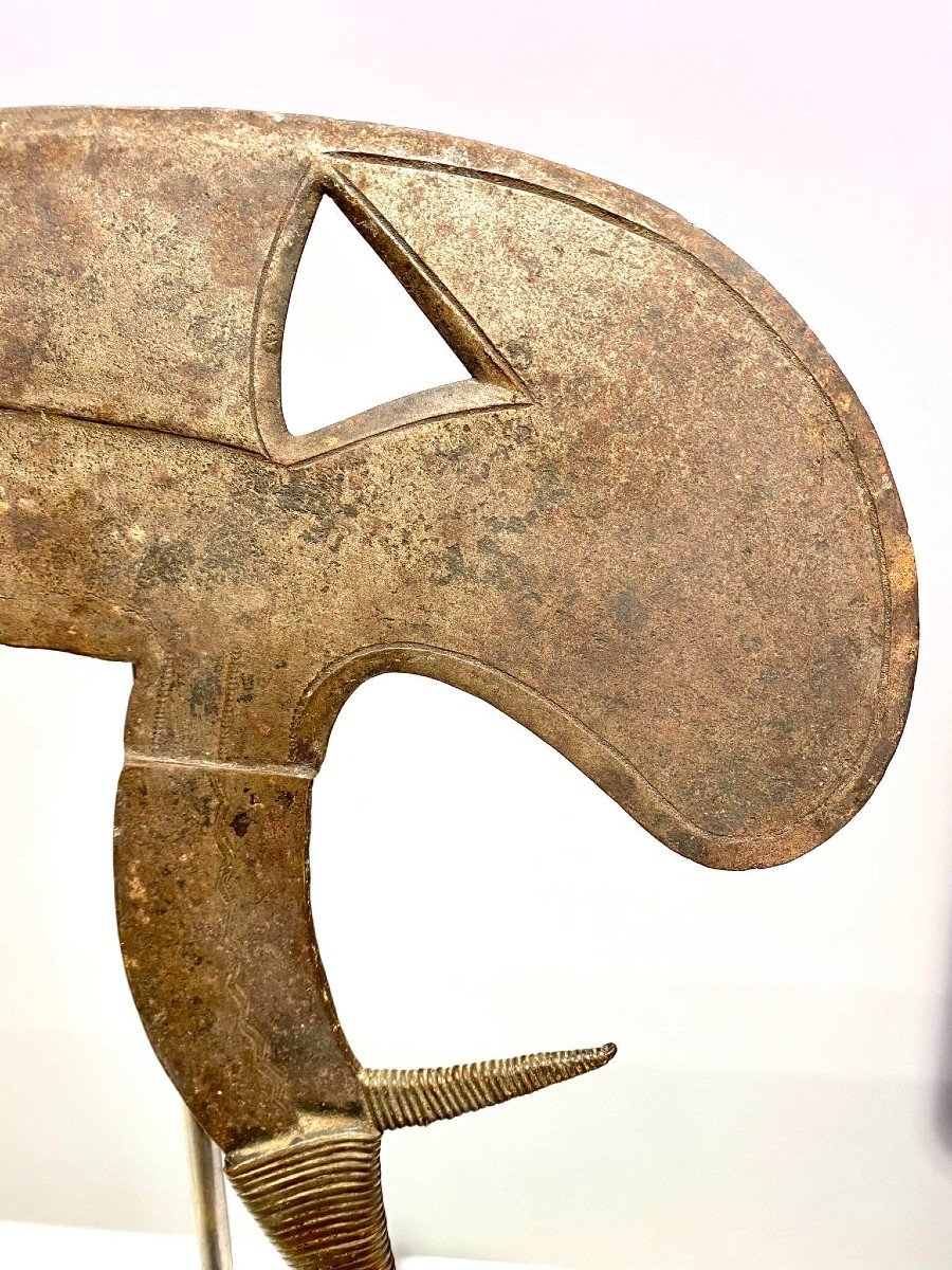 Couteau Cérémonie Peuple Kota Gabon pas Congo Type Onzil Musele Osele Couteau De Jet?-photo-3