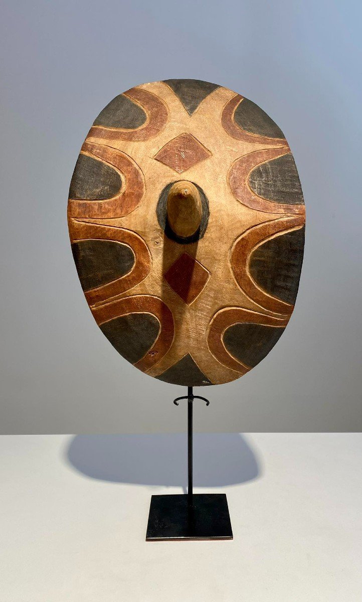 Tutsi Shield - Rwanda Burundi - African Art - Late 19th - Early 20th Century Not Congo-photo-6