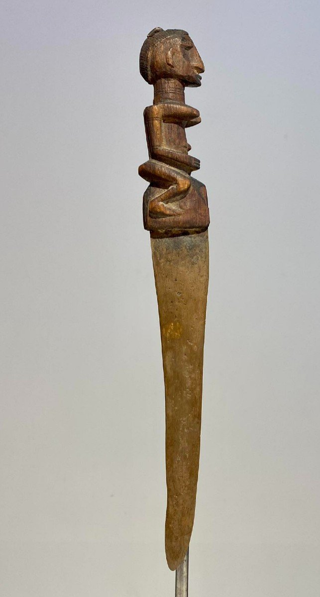 Old Rare Knife From The Dogon Tribe Mali Bandiagara African Art 19th Century