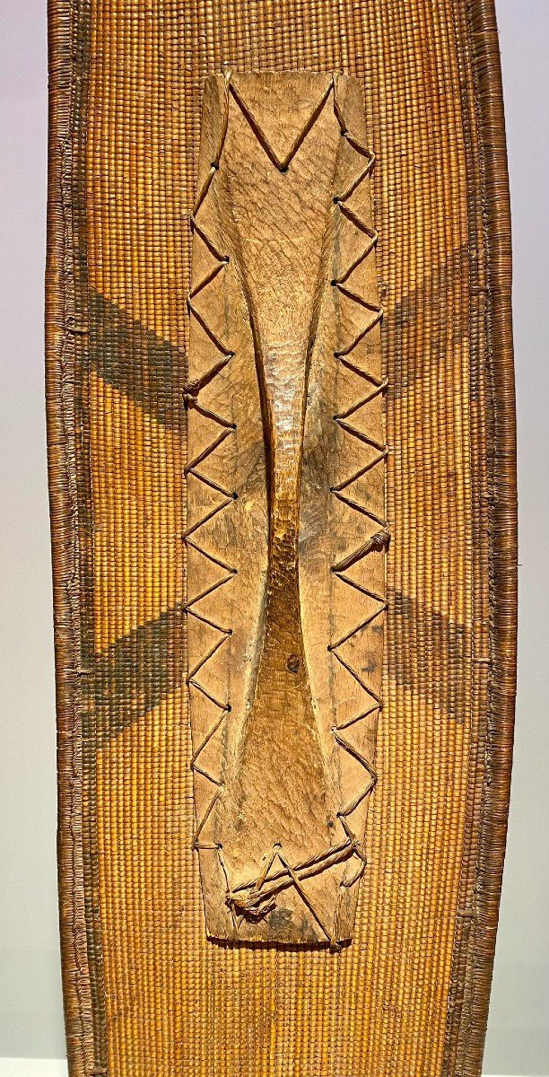 Shield Ngombe Doko Tribe - Ubangi - Dr Congo - 19th Century - Museum Quality-photo-4