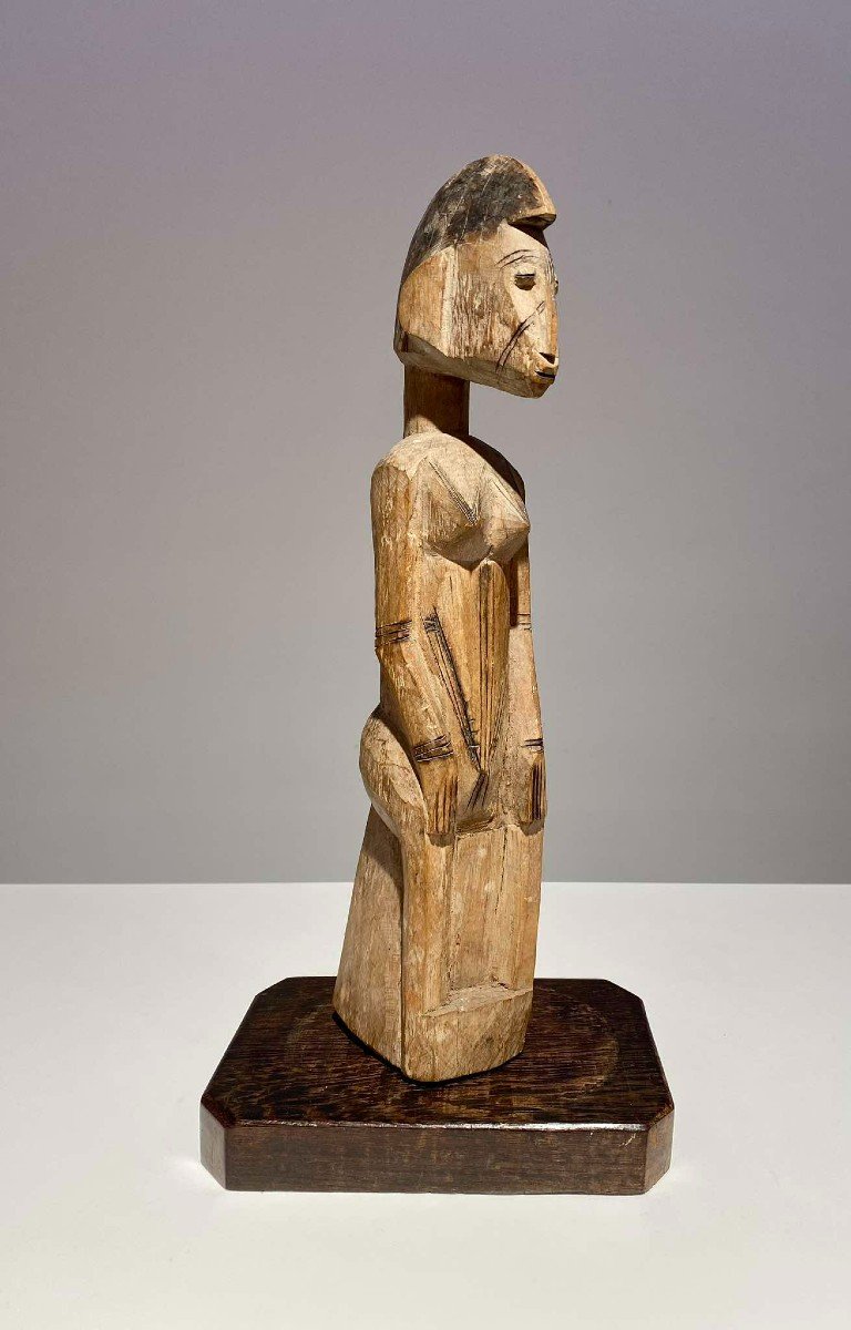 Très Rare Antique  Kurumba Statue Marka Malinke Mali Burkina Faso  Art Africain Mossi Bambara-photo-5