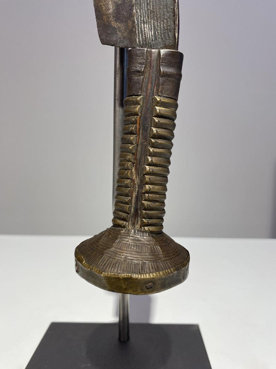 Knife Or Saber From The Teke Tribe, Drc / Kongo Brazzaville, 19th Century/1900-photo-2
