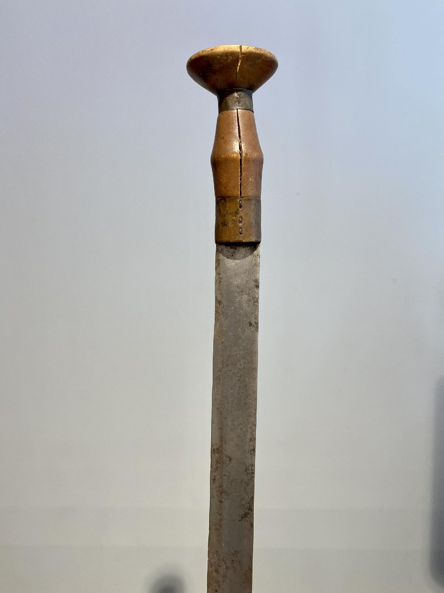 Knife Or Saber From The Tsogo / Mitsogho Tribe Gabon Africa 19th Century 62 Cm Tsogho-photo-5
