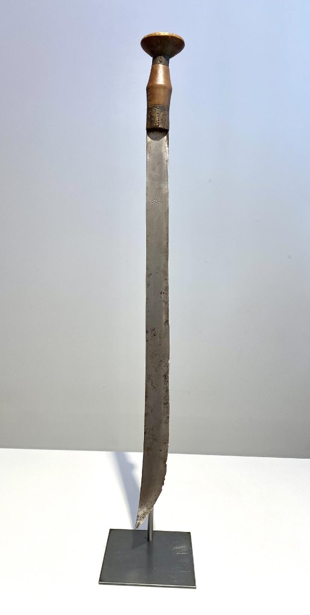 Knife Or Saber From The Tsogo / Mitsogho Tribe Gabon Africa 19th Century 62 Cm Tsogho
