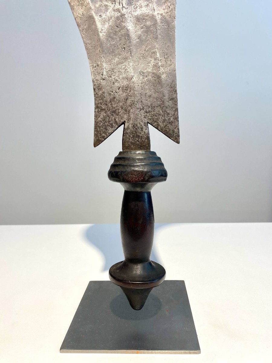  Ancien Rare Couteau  De La Tribu Kru Grebo Dan Krou  Côte d'Ivoire Afrique Liberia pas Congo-photo-3