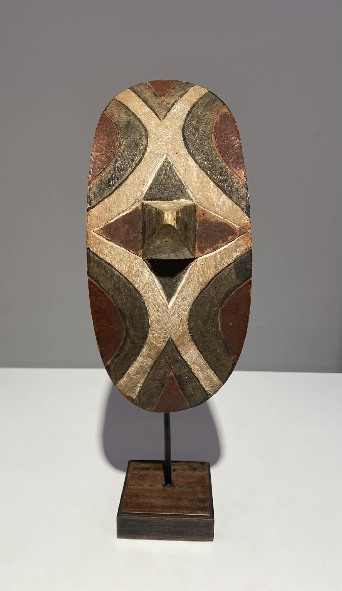 Bouclier Tutsi - Rwanda - Art Africain - Fin 19ème - Debut 20ème Siècle -parfait état Intore-photo-4