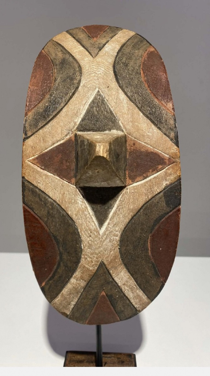Tutsi Shield - Rwanda - African Art - Late 19th - Early 20th Century - Perfect Condition-photo-2