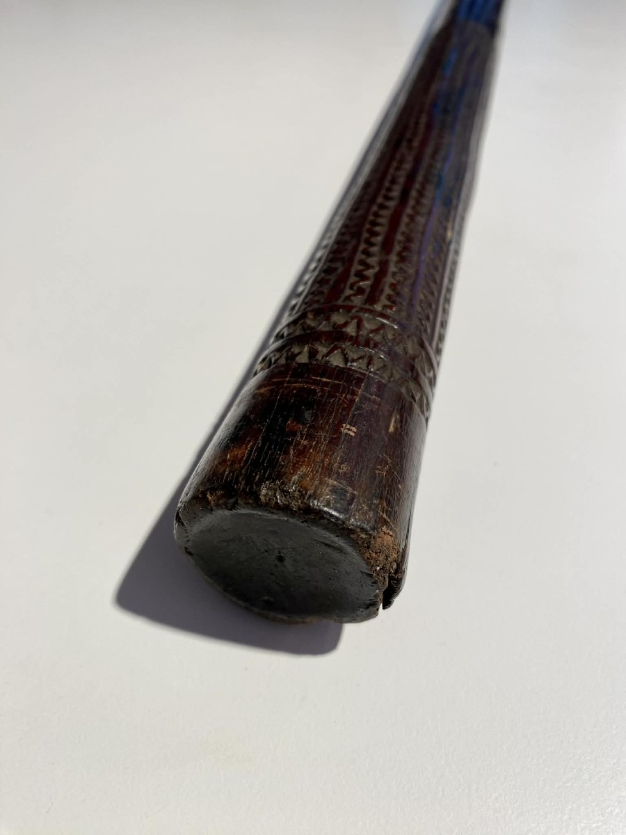 Massue De Guerre type bowai Fiji- îles Fidji - 19ème siècle vers 1800 Tonga bovai povai Oceanie-photo-6
