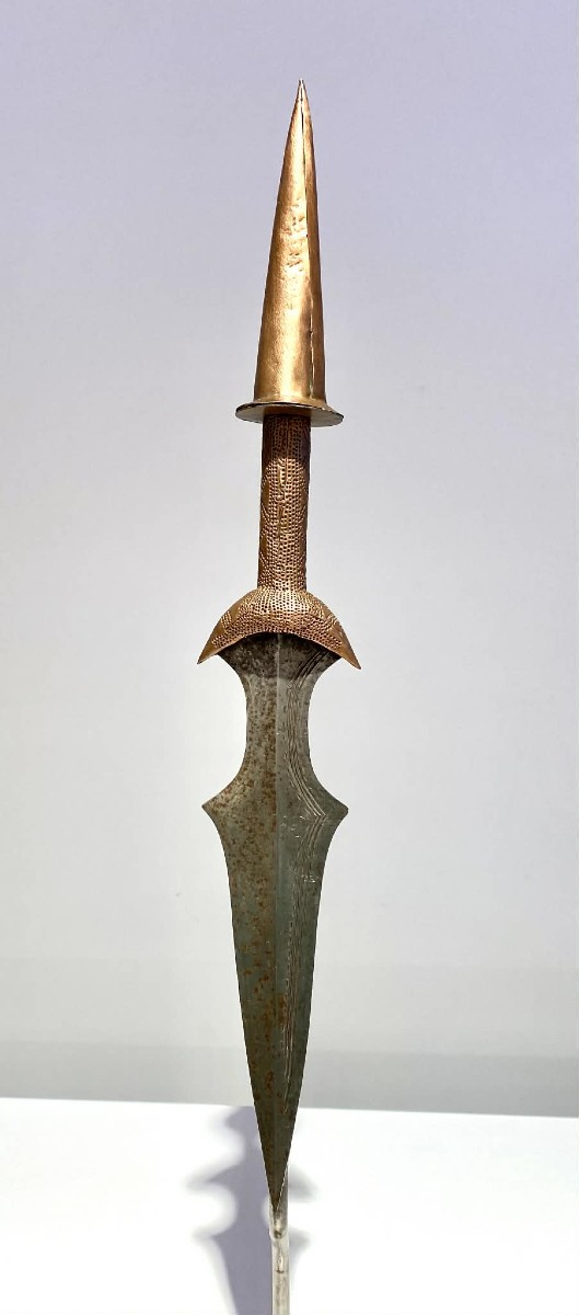 Ancien Exceptionel Couteau De La Tribu Tetela Kasai Dr Congo Afrique-ca1880-1900 Art Africain-photo-6