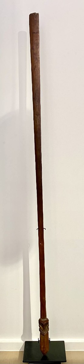 Taiaha club massue casse tête Maori Aotearoa Nouvelle Zélande - ca 1800 Océanie - Polynésie-photo-2
