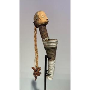 Pipe From The Ngbaka / Mbanza / Ngbandi / Ngombe / Banda Tribe Dr Congo Ubangi Africa - Ca 1880