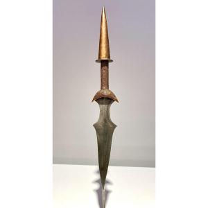 Exceptional Antique Knife From The Tetela Tribe Congo, Africa - Ca. 1880-1900 - African Art