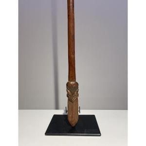 Taiaha club massue casse tête Maori Aotearoa Nouvelle Zélande - ca 1800 Océanie - Polynésie
