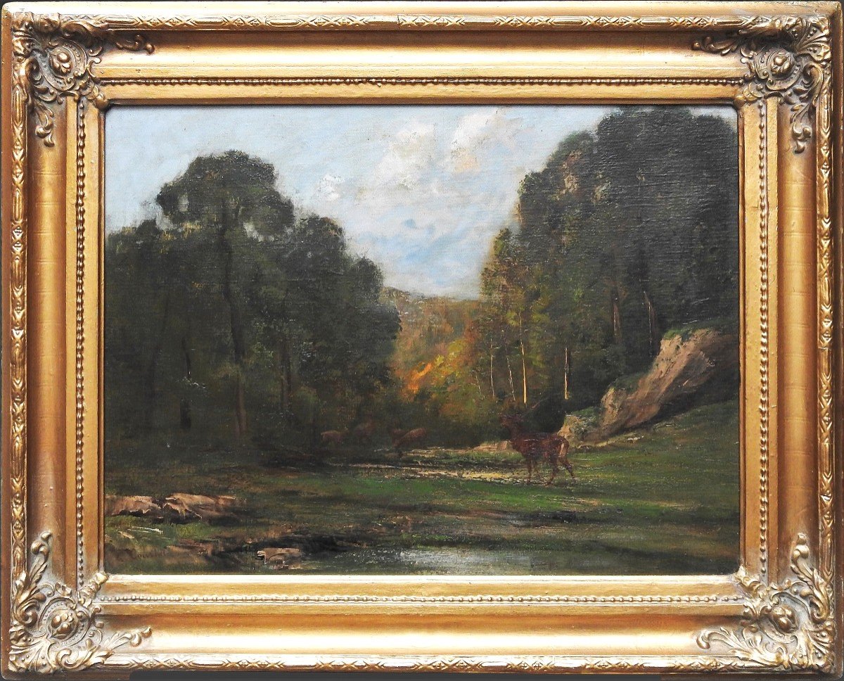 Peintre Français Jean Désiré Gustave Courbet 1819 Ornans – 1877 La Tour-de-Peilz