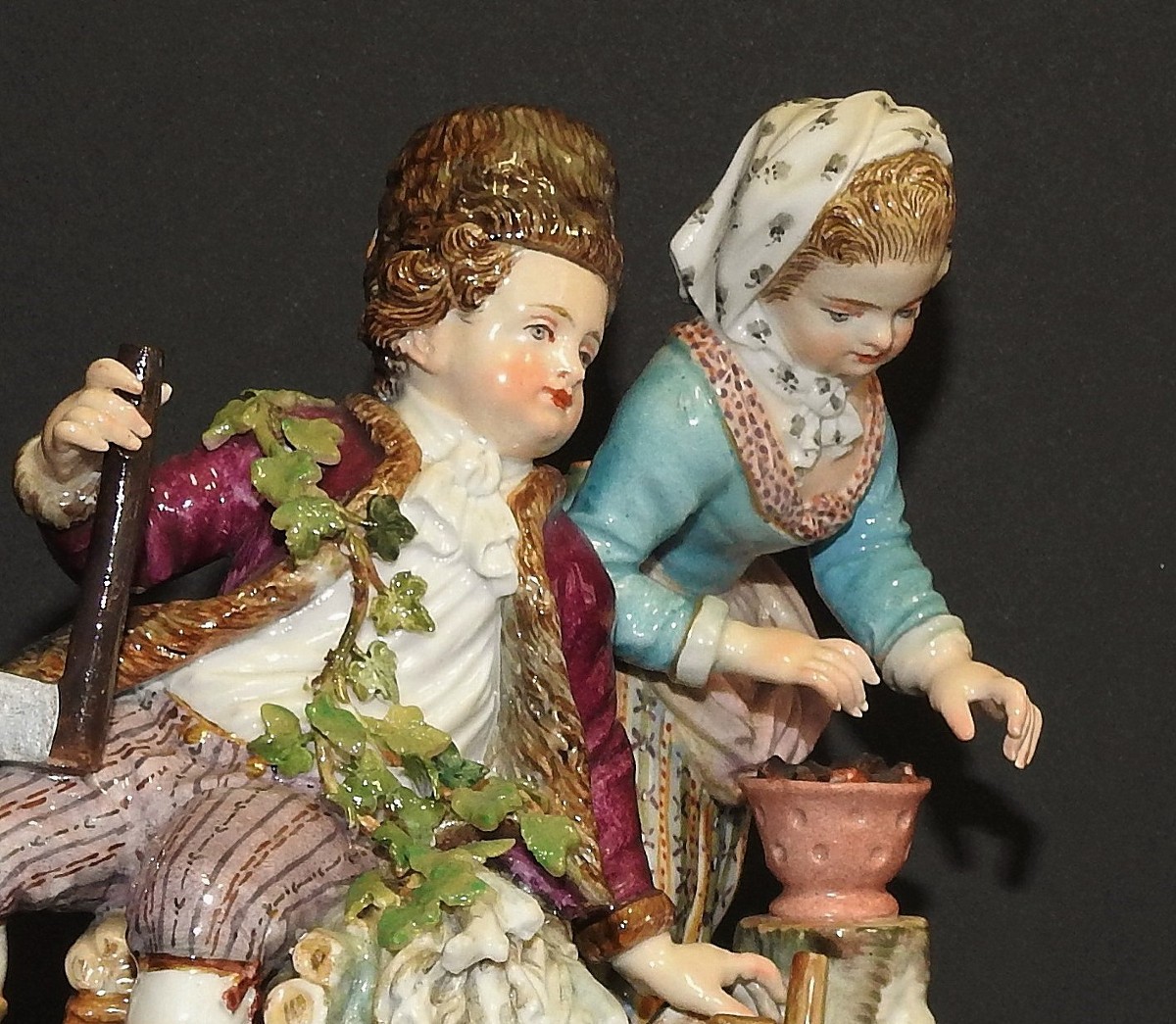 Meissen Porcelain "allegory Of Winter"-photo-6
