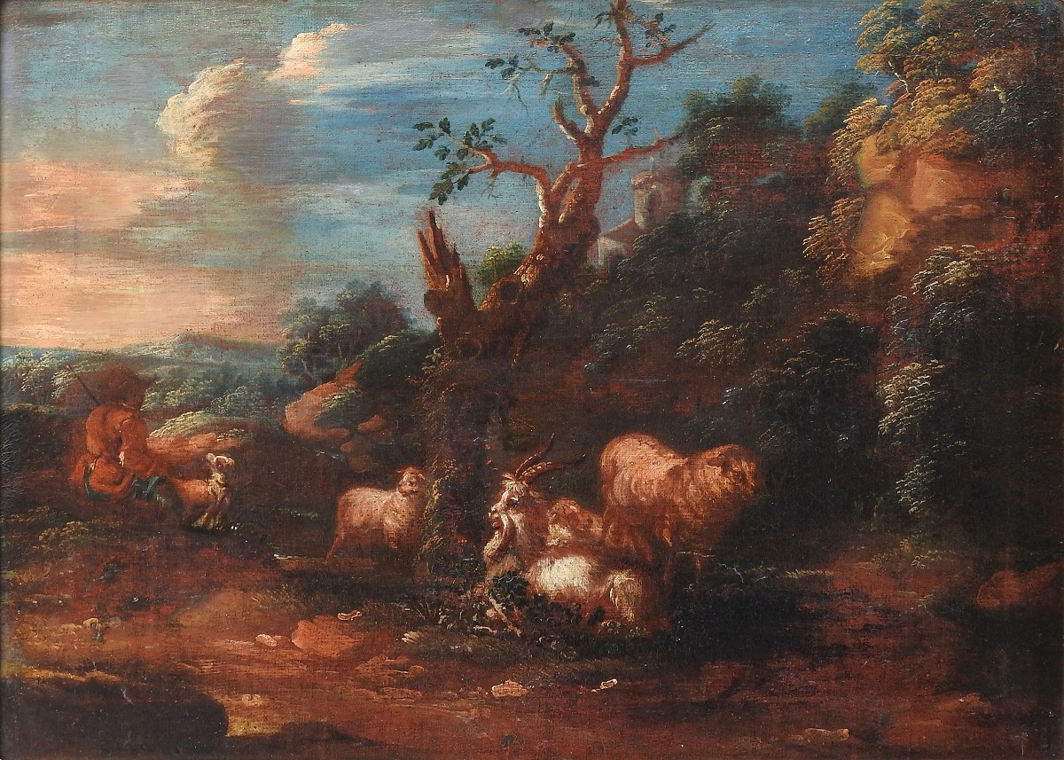  German Painter Philipp Peter Roos (later Nicknamed Rosa Di Tivoli) 1655–1706-photo-2