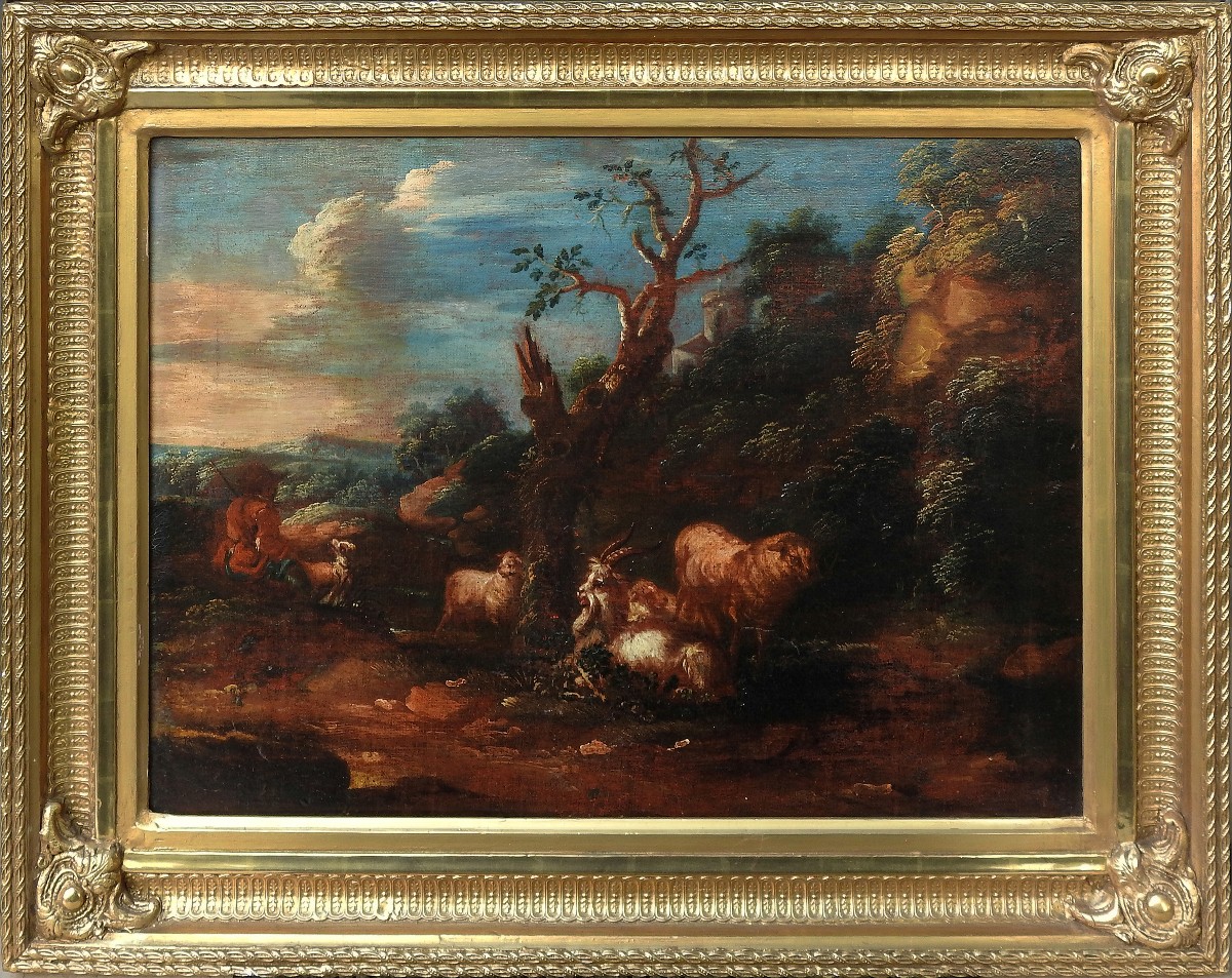  German Painter Philipp Peter Roos (later Nicknamed Rosa Di Tivoli) 1655–1706