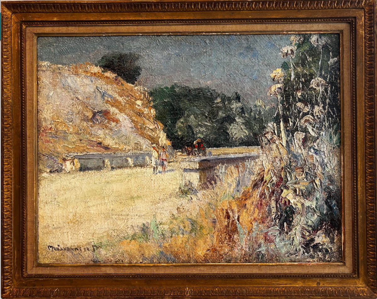 Joseph Meissonnier (1864-1943) - Animated Landscape