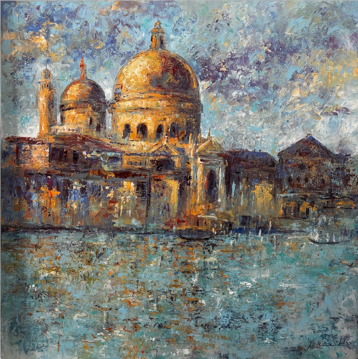 Joss Blanchard (1958) - Venise : La Salute