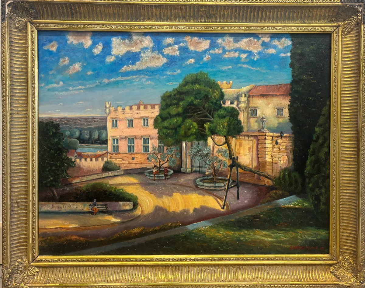 Jean Hayat-rieux - The Petit Palais In Avignon, 1898