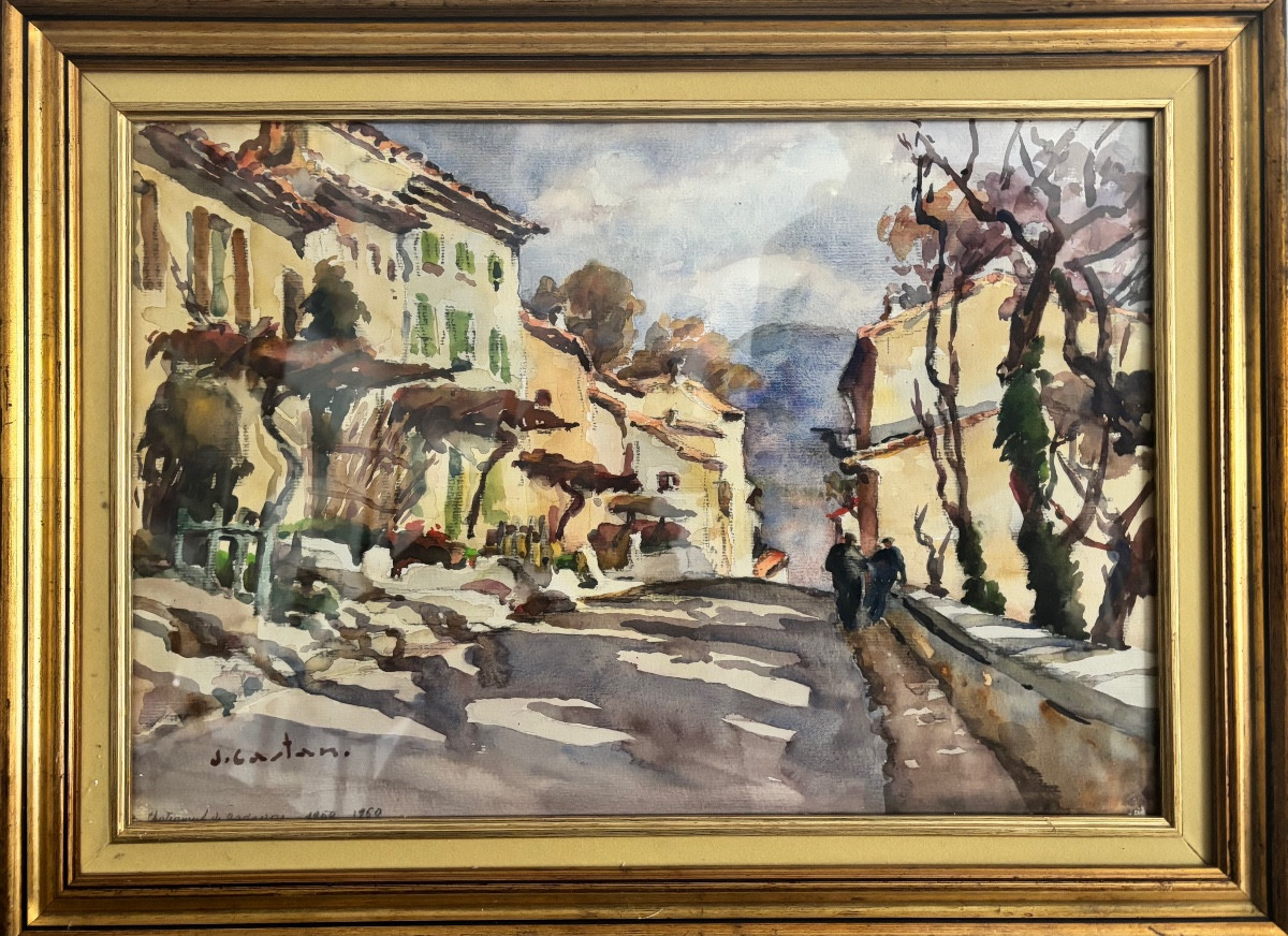 Jean Castan (1911-2002) - Châteauneuf-de-Gadagne