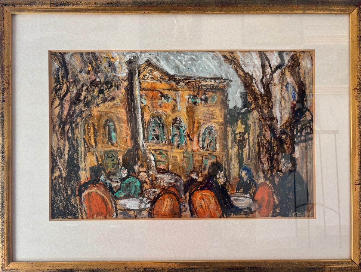Jacques Bartoli (1920-1995) - Personnages assis en ville