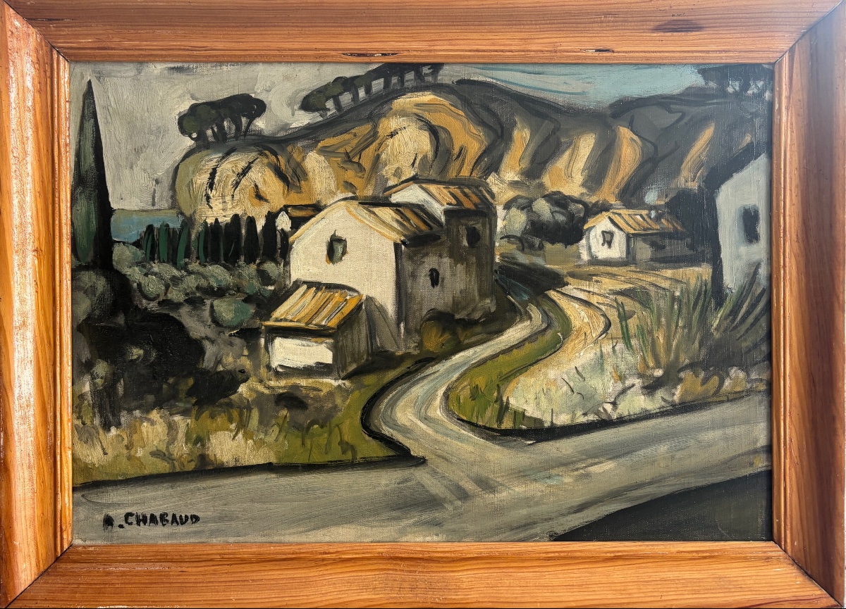Auguste Chabaud ( 1882-1955 ) - Colline à Barbentane