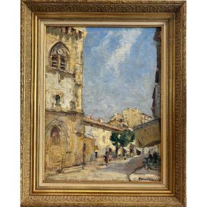 Joseph Meissonnier (1864-1943) - Collégiales à Villeneuve-lès-Avignon