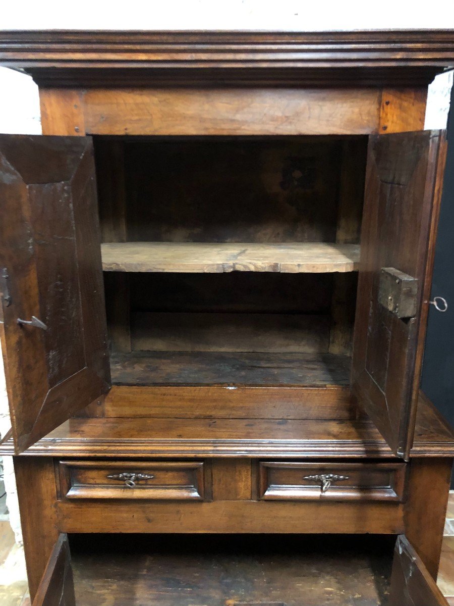 17th Century Louis XIII Double Body Buffet-photo-5