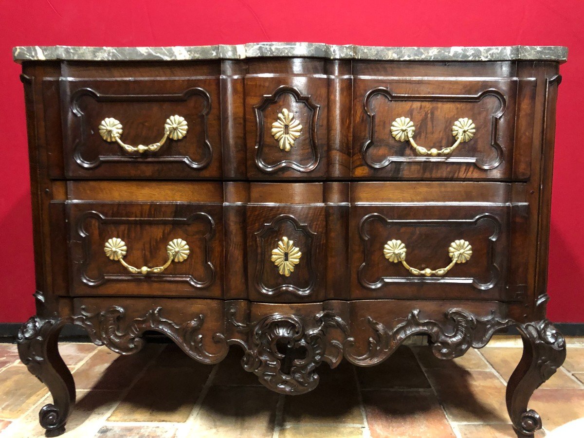 Commode Sauteuse Du Languedoc 18ème Siècle 