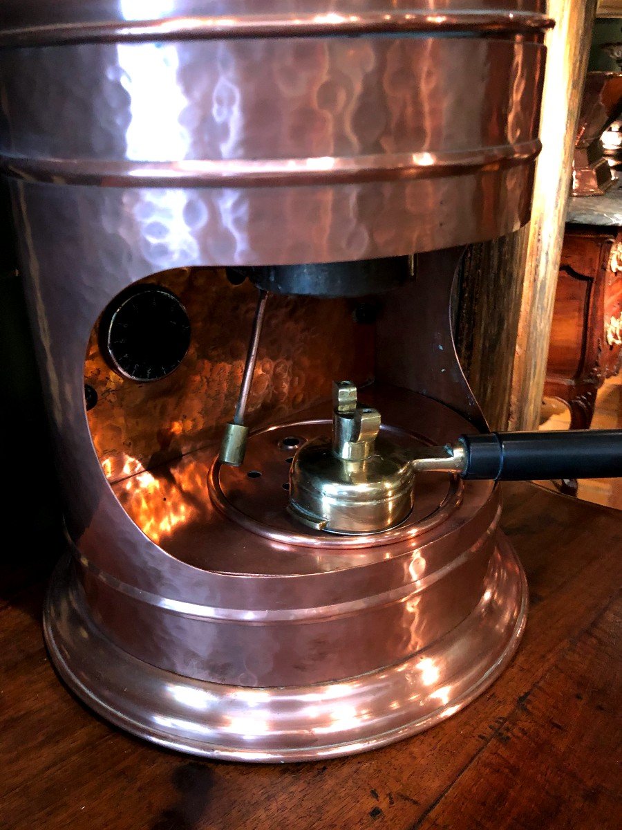 Rare Italian Copper Coffee Machine "victoria Arduino"-photo-1