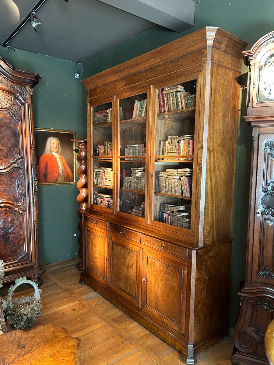 Large Library With Six Doors-photo-3