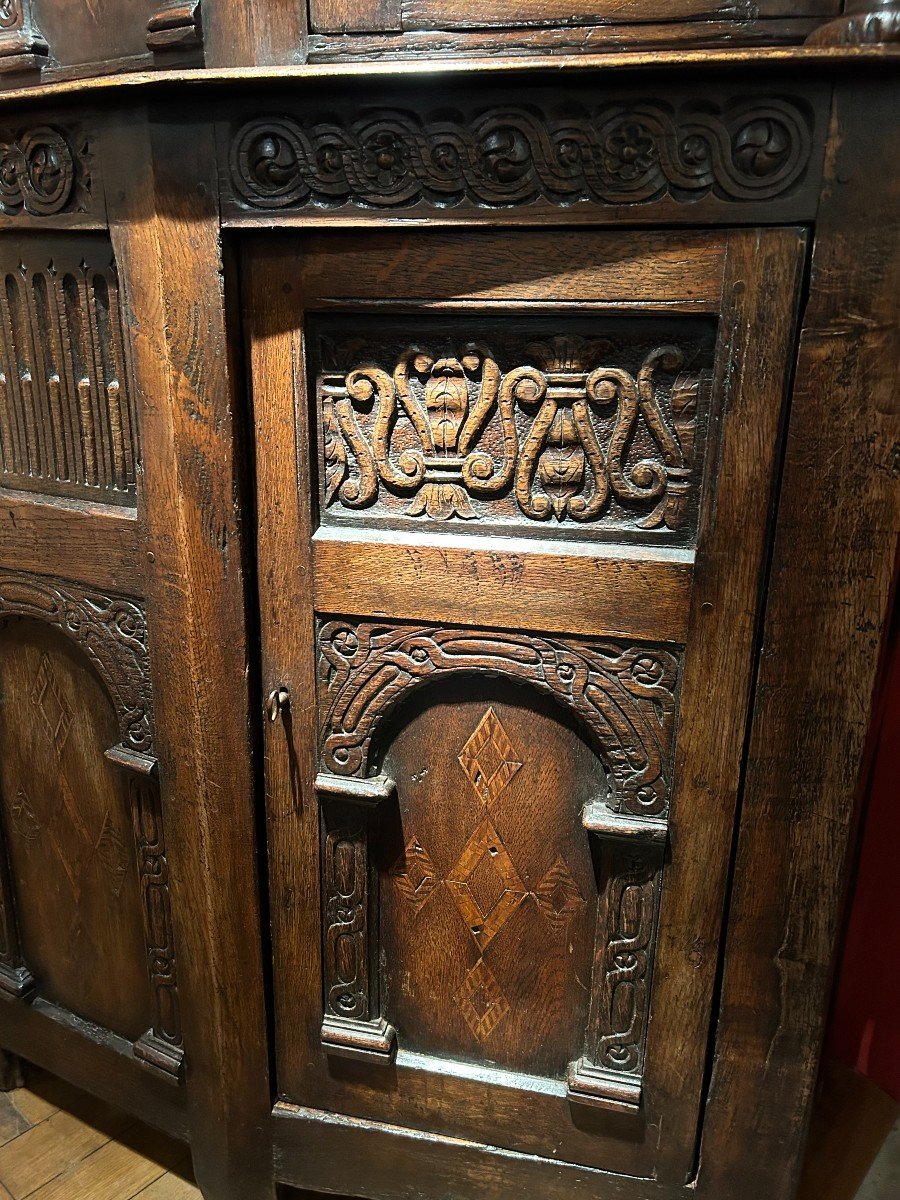 Somptueux Dressoir d'époque Renaissance -photo-2