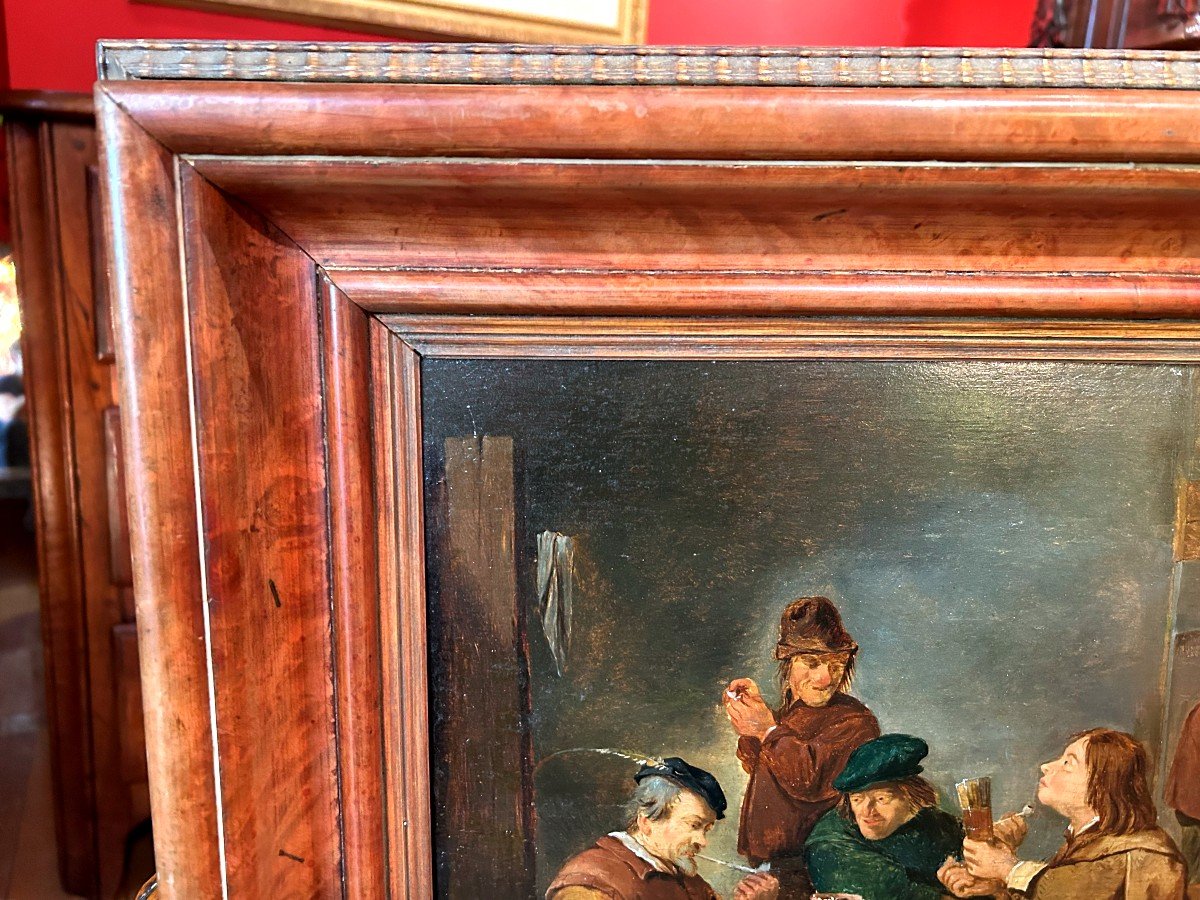 Peinture Hollandaise Dans Le Goût De " Thomas Van Apshoven "-photo-3