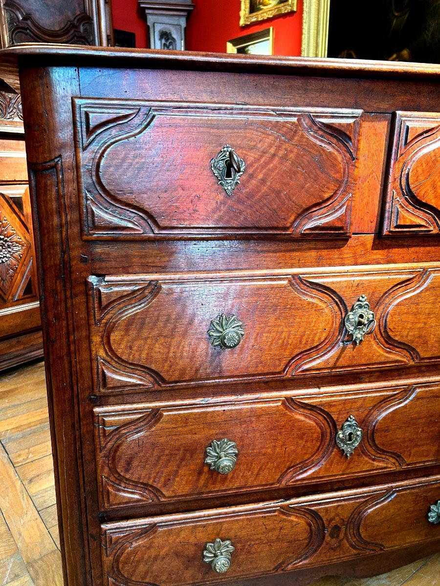 Commode Parisienne d'époque  Louis XIV -photo-2