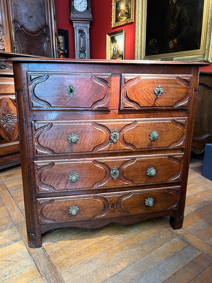 Commode Parisienne d'époque  Louis XIV 
