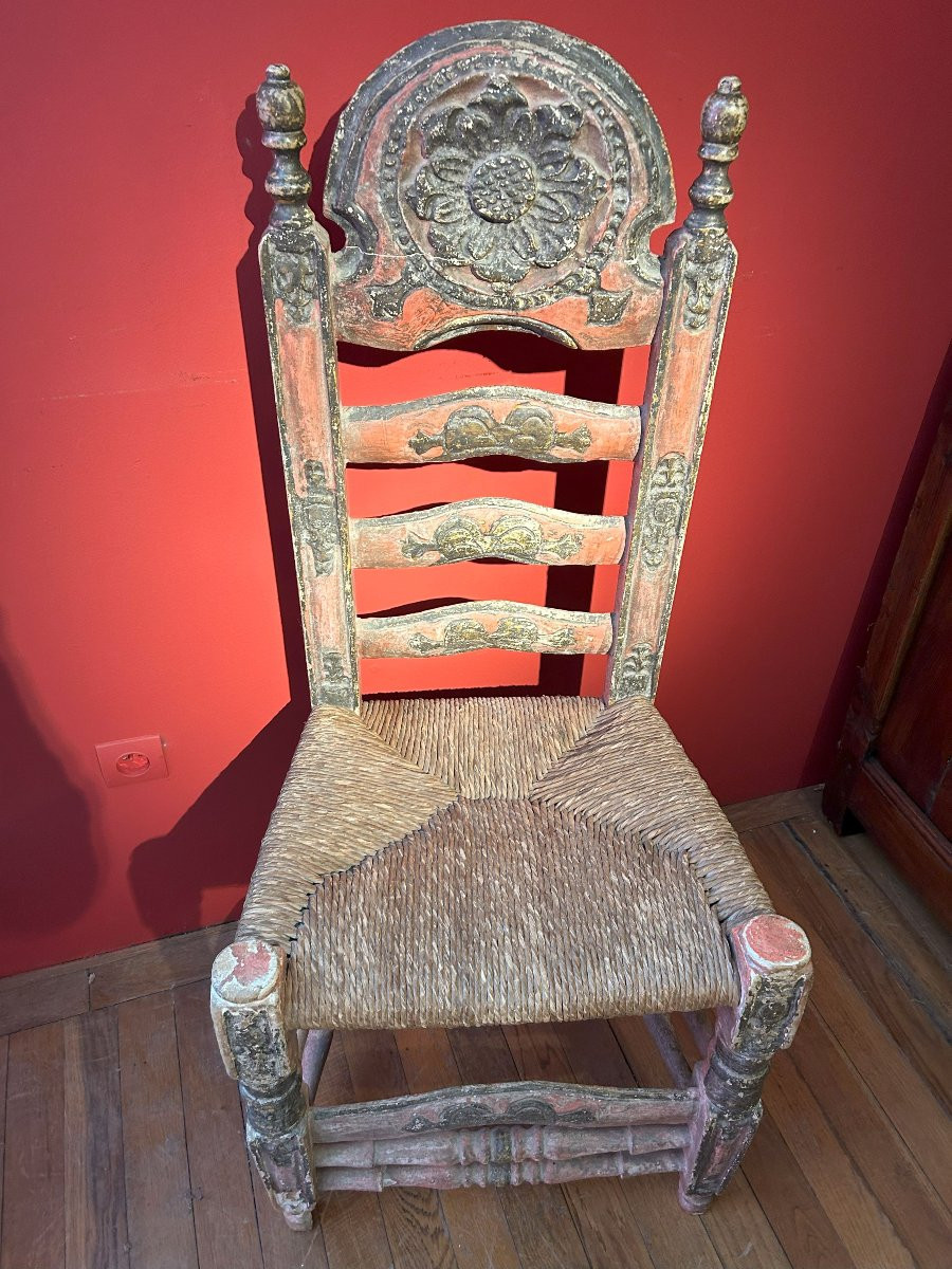 Pair Of Spanish Chairs-photo-5