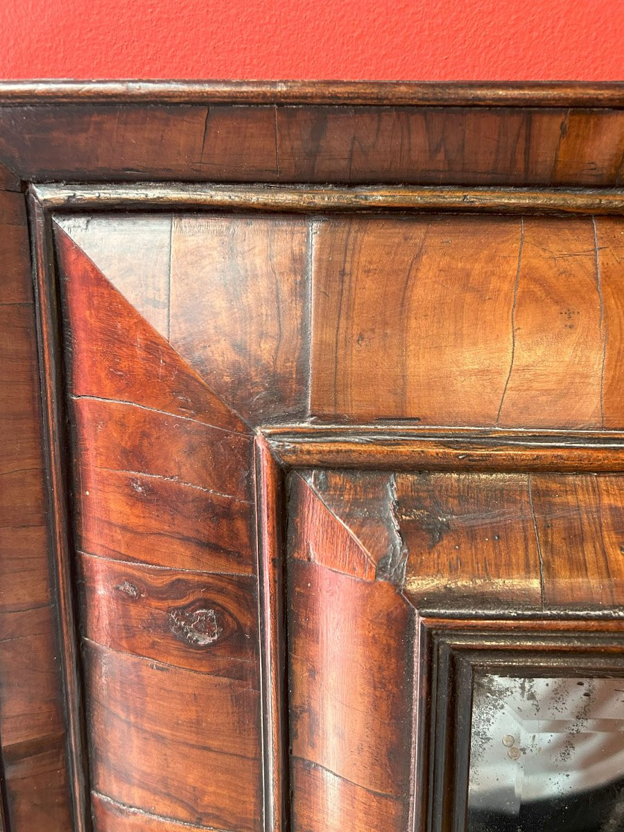 Miroir Hugeunot D'époque Louis XIII-photo-1