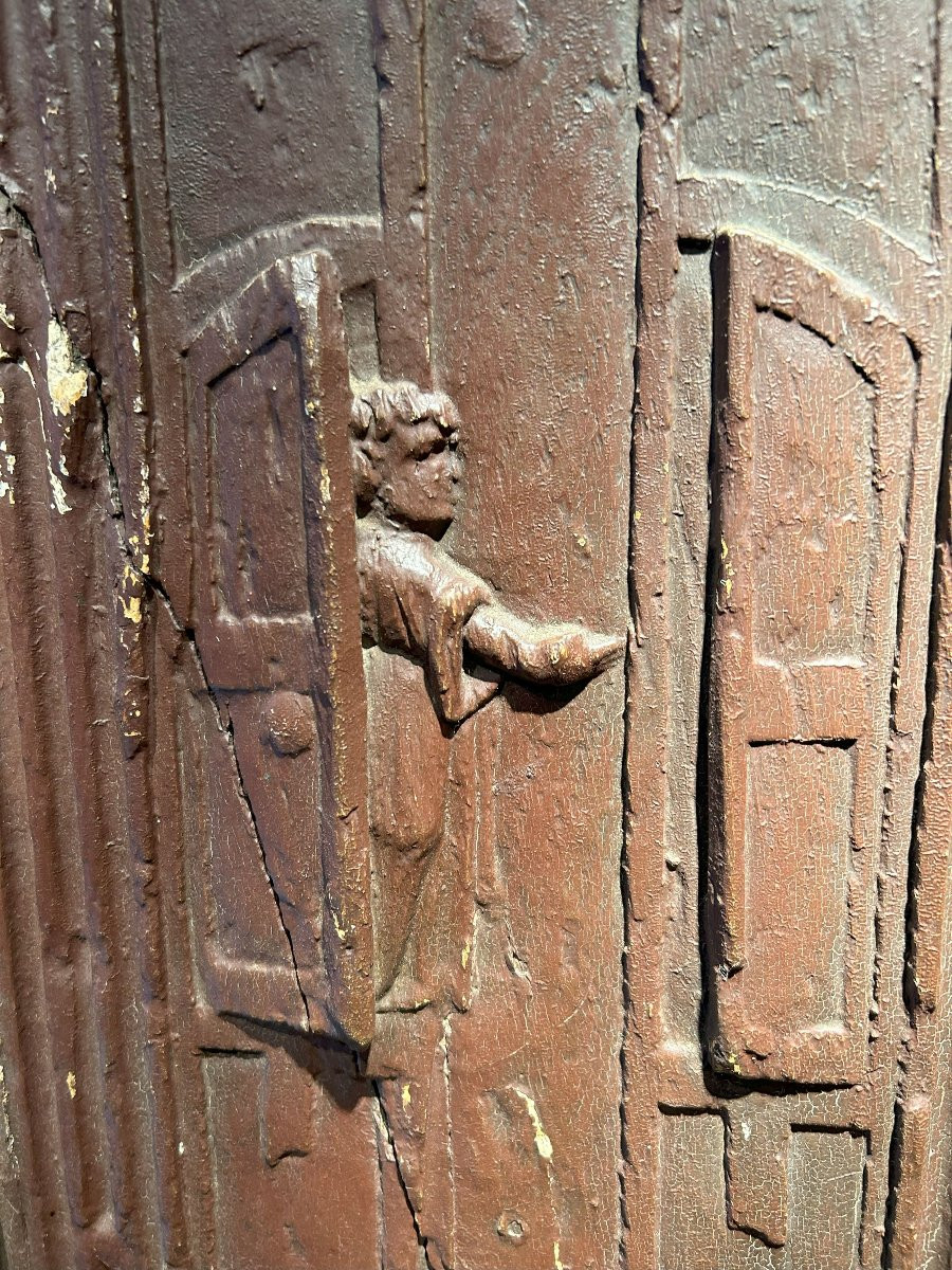 Porte d'entrée de château milieu du 16ème siècle -photo-1