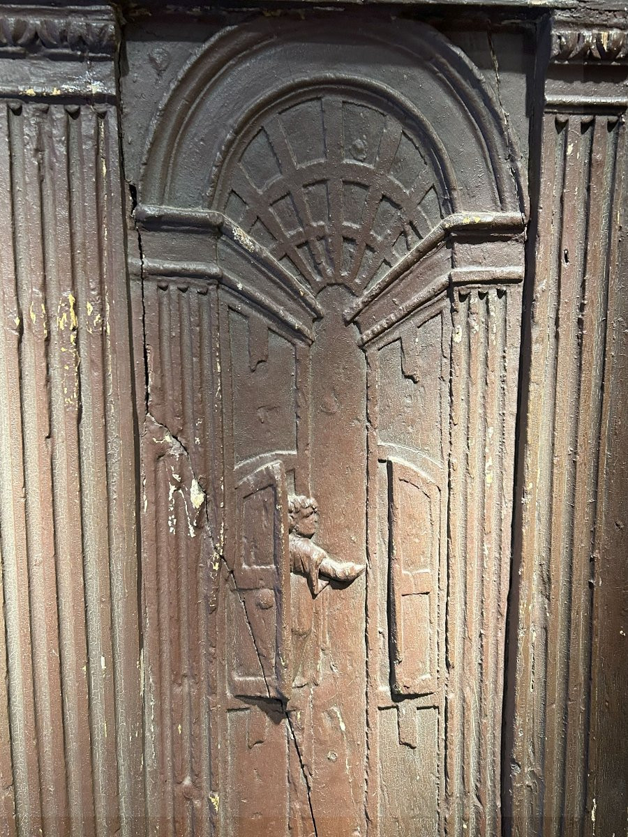 Porte d'entrée de château milieu du 16ème siècle -photo-3