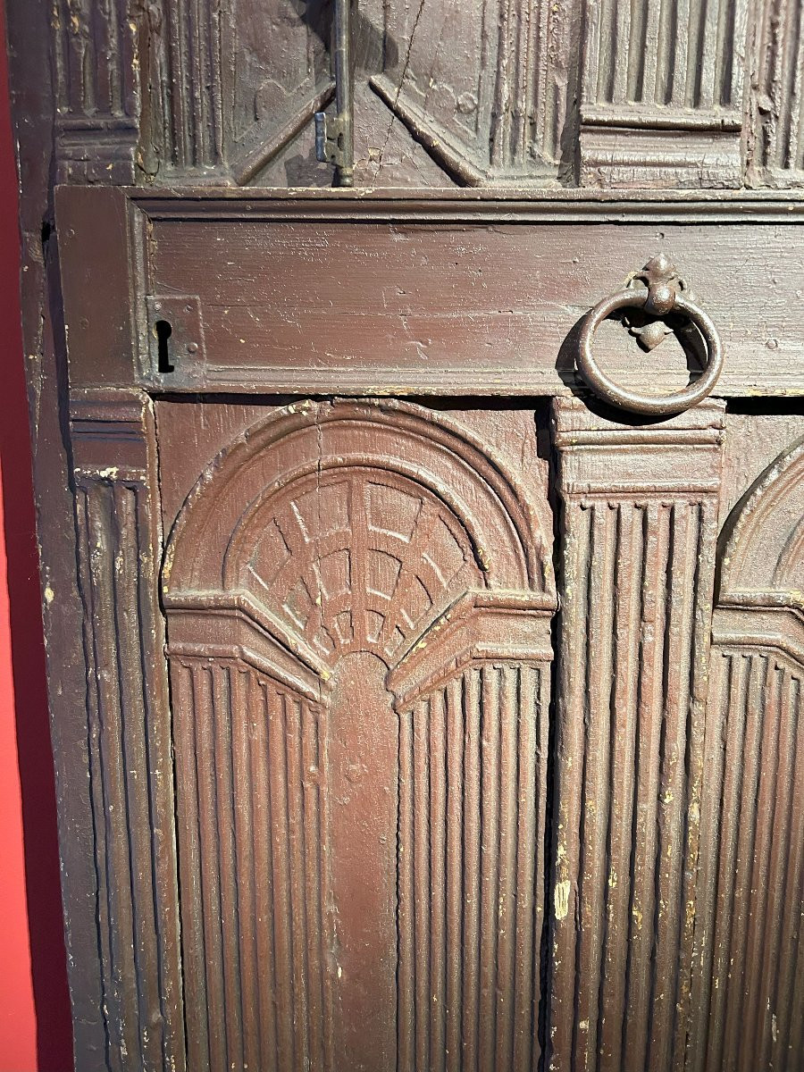 Porte d'entrée de château milieu du 16ème siècle -photo-4