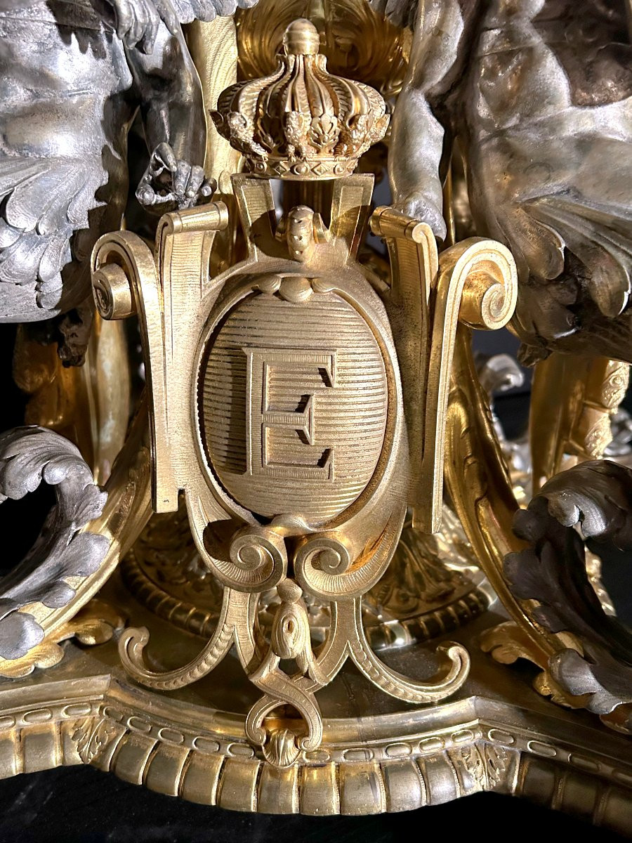 Gueridon Imperial D'époque Napoléon III-photo-1