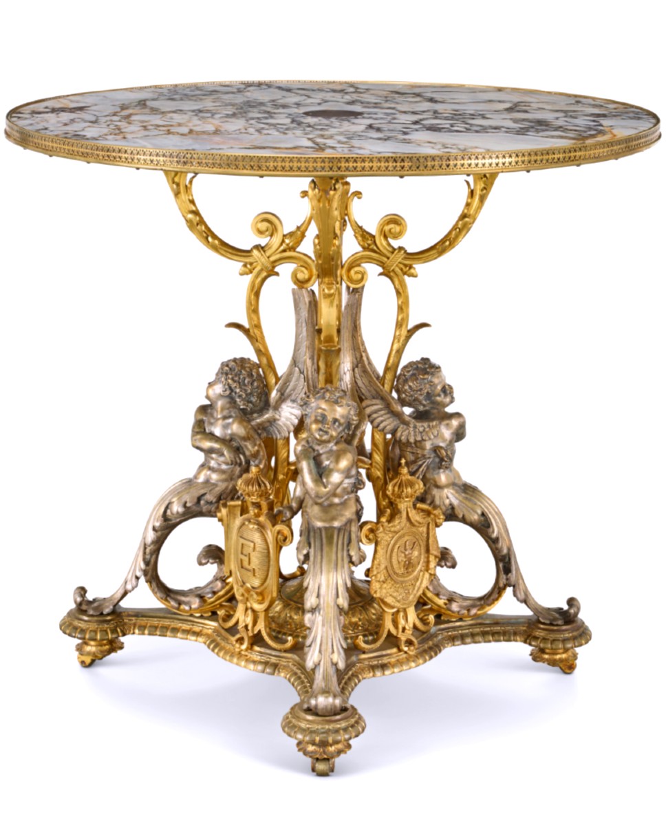 Gueridon Imperial D'époque Napoléon III