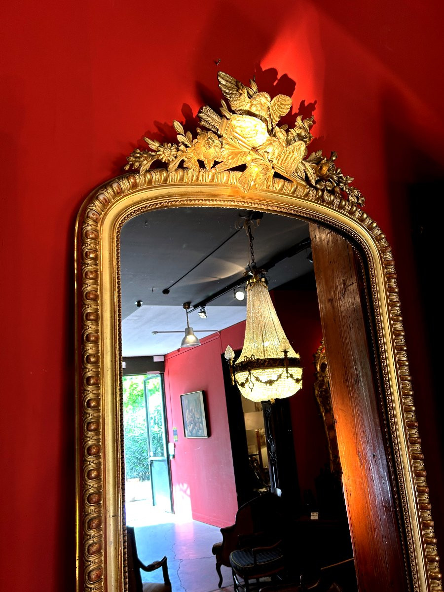 Miroir D'époque  Louis-Philippe -photo-2
