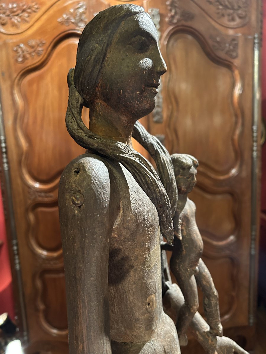 Sculpture " Mannequin " ou " Capipote "-photo-3
