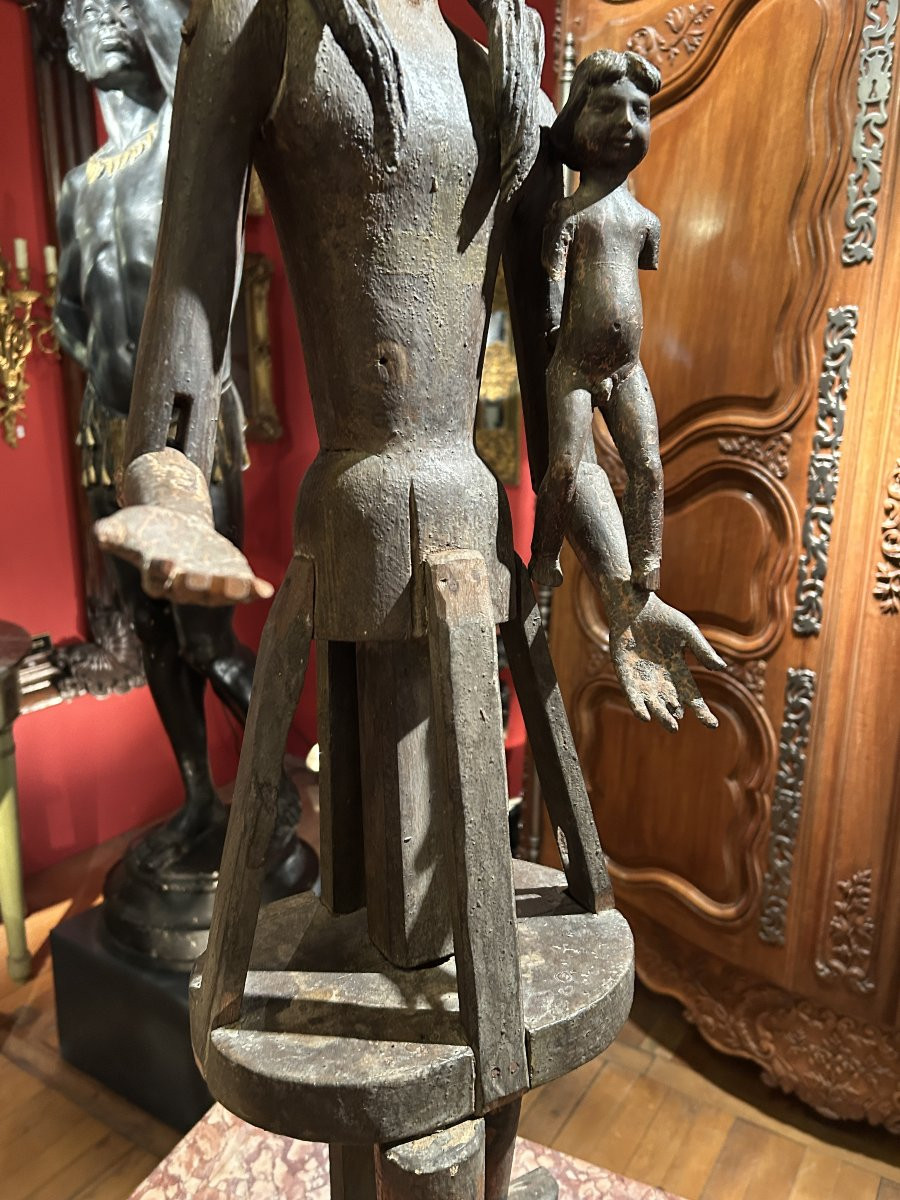 Sculpture " Mannequin " ou " Capipote "-photo-5