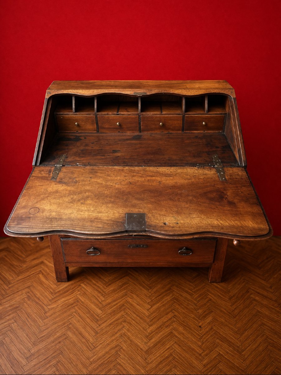 Bureau dos d'âne 18ème siècle-photo-2