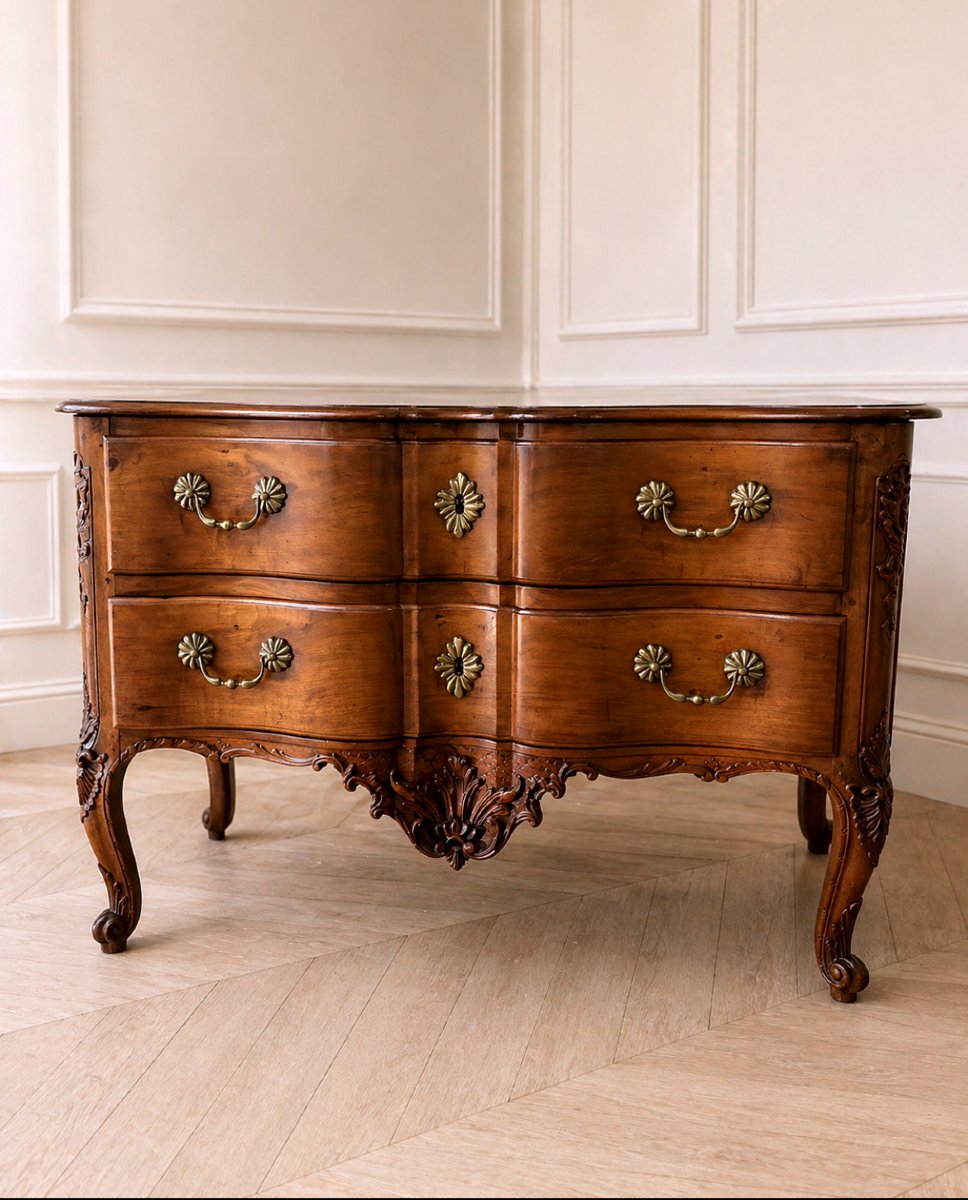 Commode Louis XV  " Pierre Hache "-photo-4