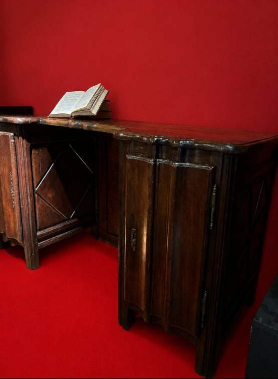 Louis XIV-era Desk In The "arbalète" Style-photo-4